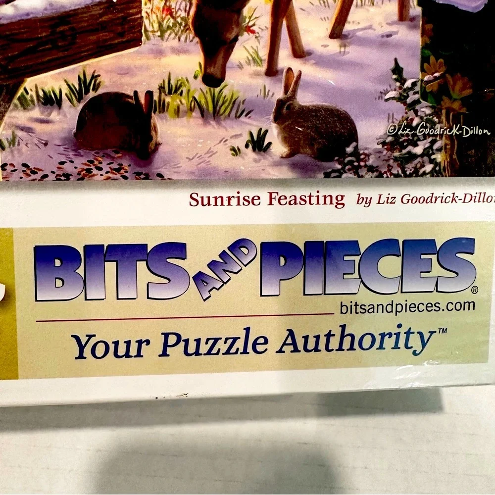 Bits and Pieces 1000 Piece Jigsaw Puzzle Sunrise Feasting by Liz Goodrick Dillon